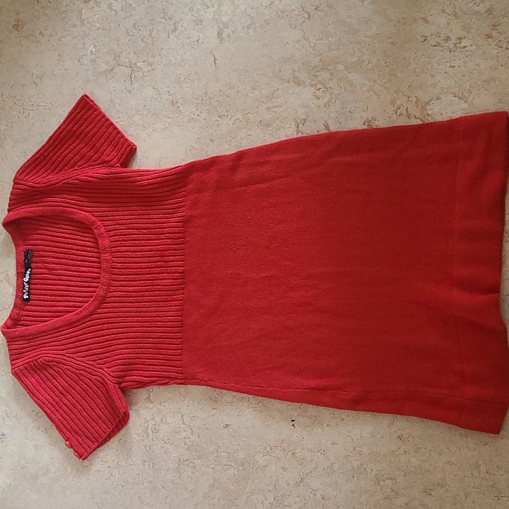 Player gold women's xl sweater dress
